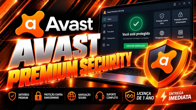 Avast Premium Security - Licença Digital