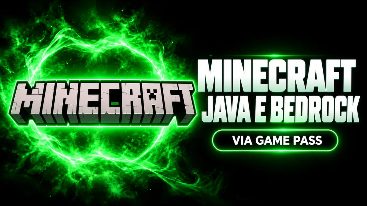 Minecraft Java & Bedrock (via Game Pass)