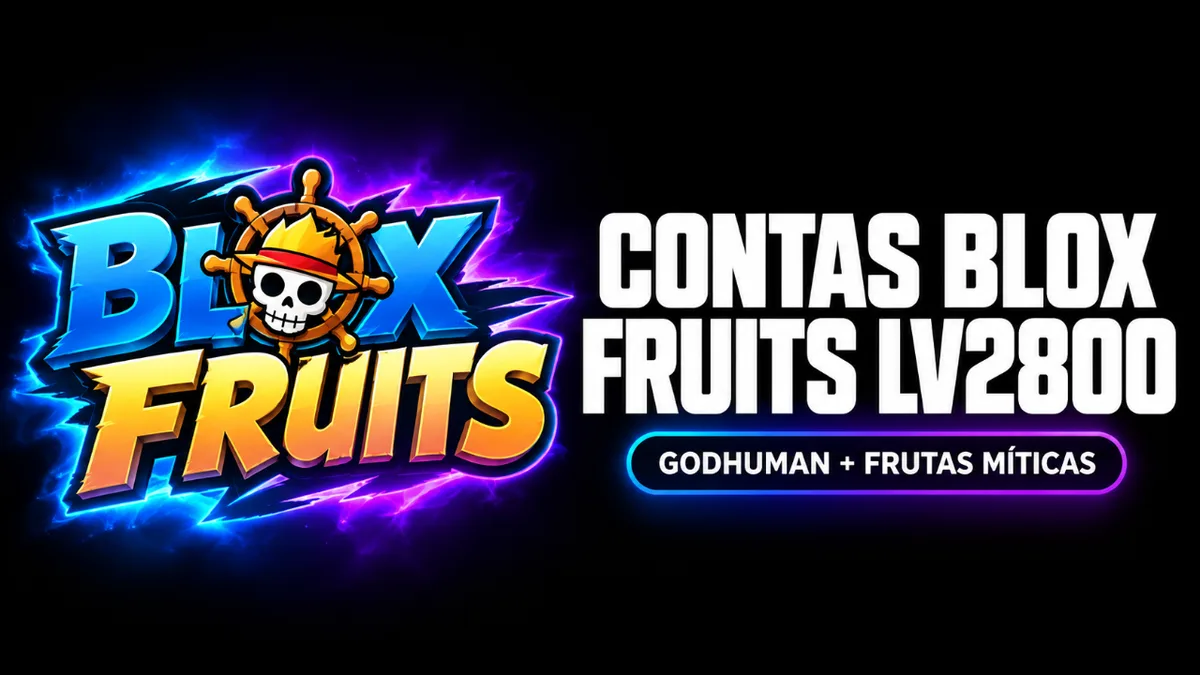 Contas Blox Fruits LV2800