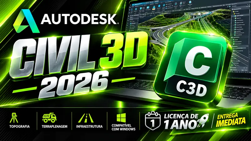 Autodesk Civil 3D - Licença Digital