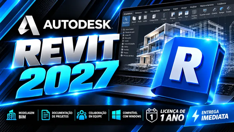 Autodesk Revit 2027 - Licença Digital