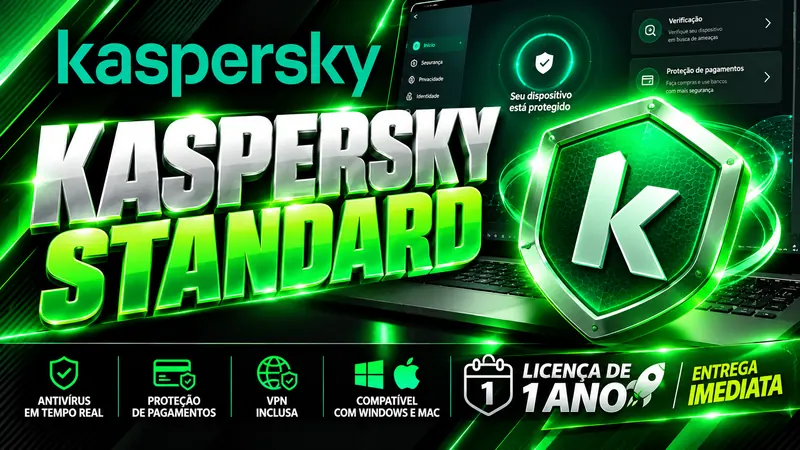 Kaspersky Standard - Licença Digital