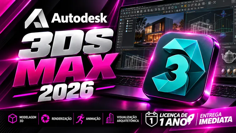 Autodesk 3ds Max - Licença Digital