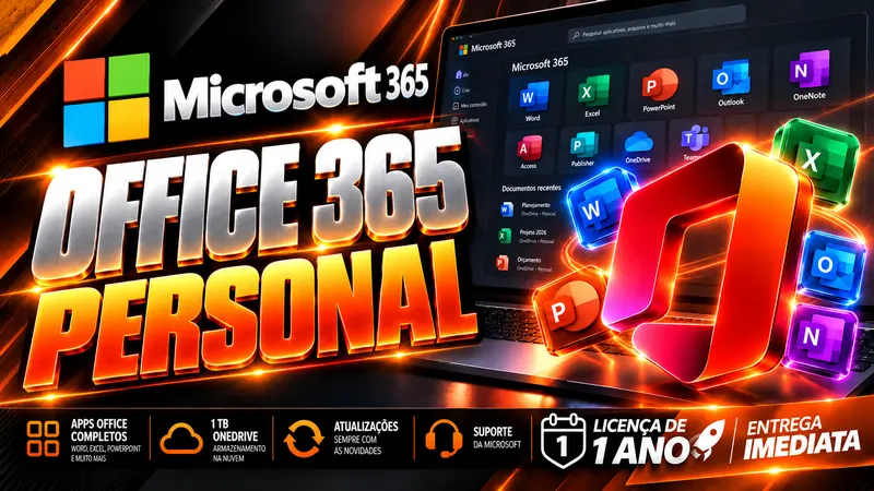 Office 365 Personal - Licença Digital