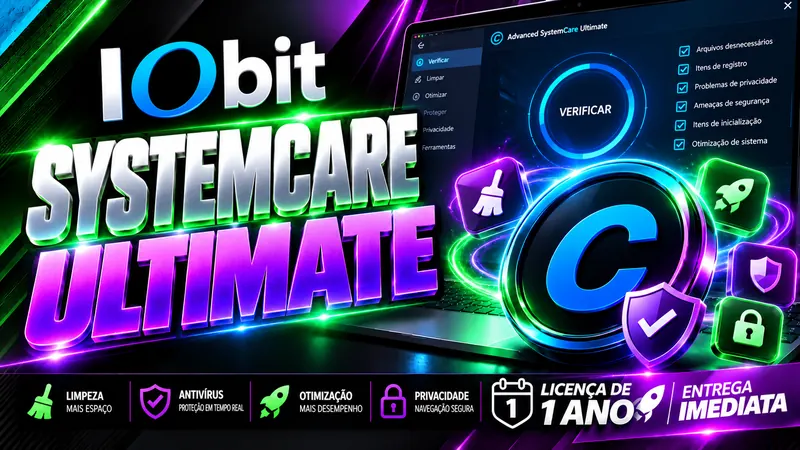 Advanced SystemCare Ultimate - Licença Digital