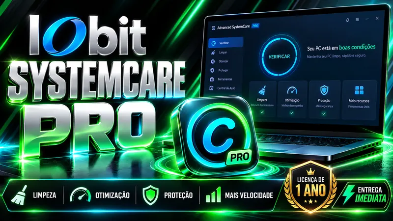 IObit Advanced SystemCare Pro - Licença Digital
