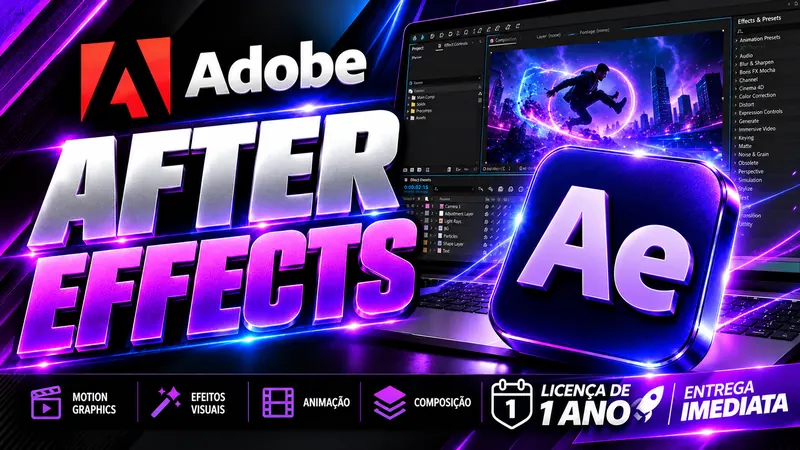 Adobe After Effects - Licença Digital
