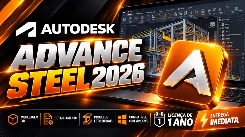 Autodesk Advanced Steel - Licença Digital