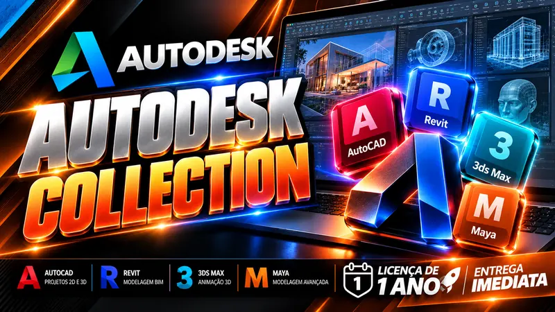 Autodesk Collection Completa - Licença Digital