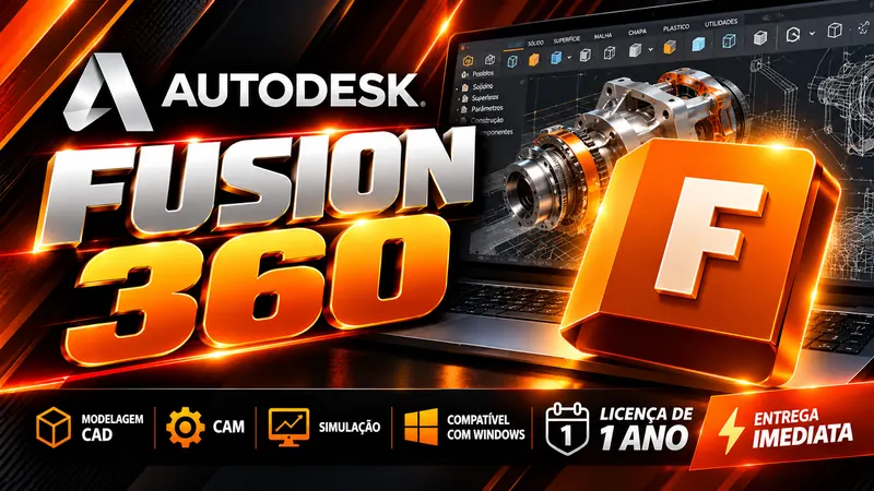 Autodesk Fusion - Licença Digital